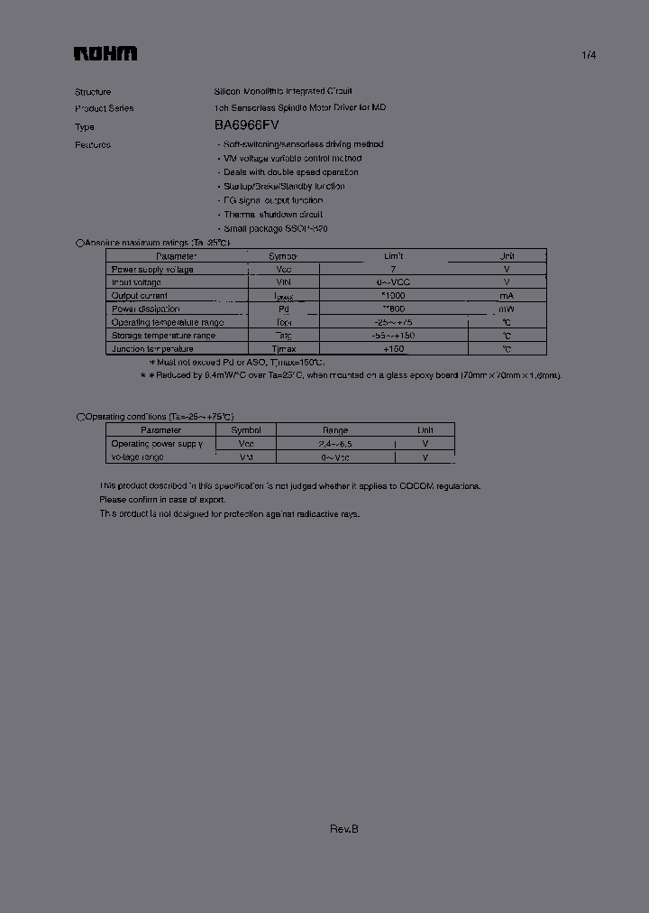 BA6966FV_911455.PDF Datasheet