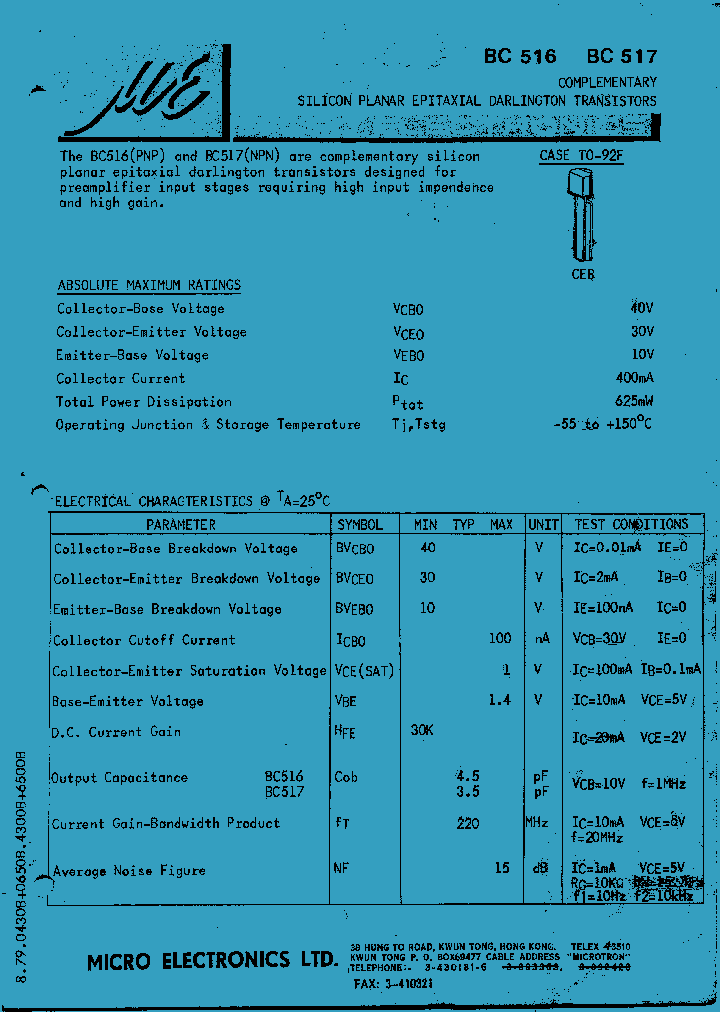 BC517_1015221.PDF Datasheet