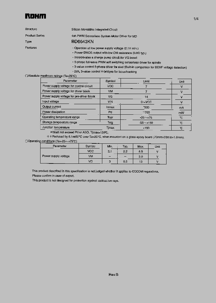 BD6643KN_825458.PDF Datasheet