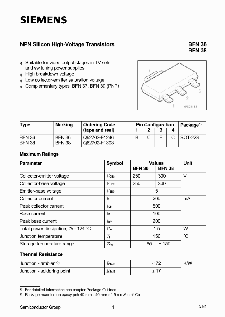 BFN36_950215.PDF Datasheet