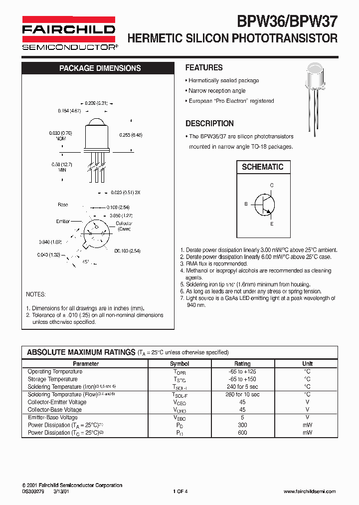 BPW37_802177.PDF Datasheet