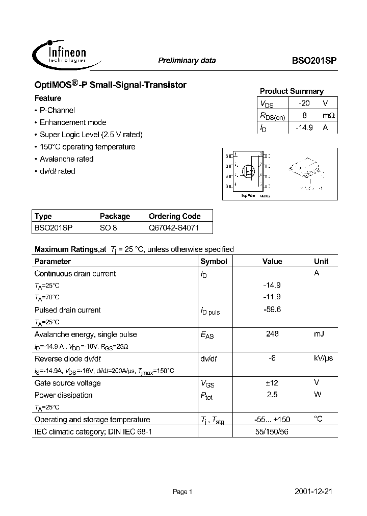 BSO201SP_805345.PDF Datasheet