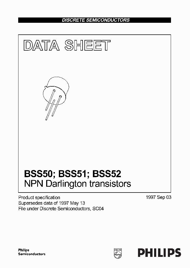 BSS50_894443.PDF Datasheet