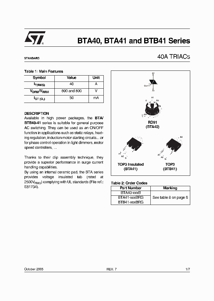 BTB40-800BRG_958616.PDF Datasheet