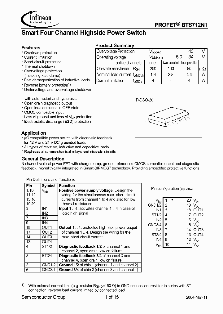 BTS712N1_910054.PDF Datasheet