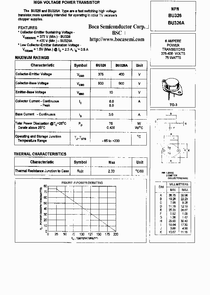 BU326_874260.PDF Datasheet