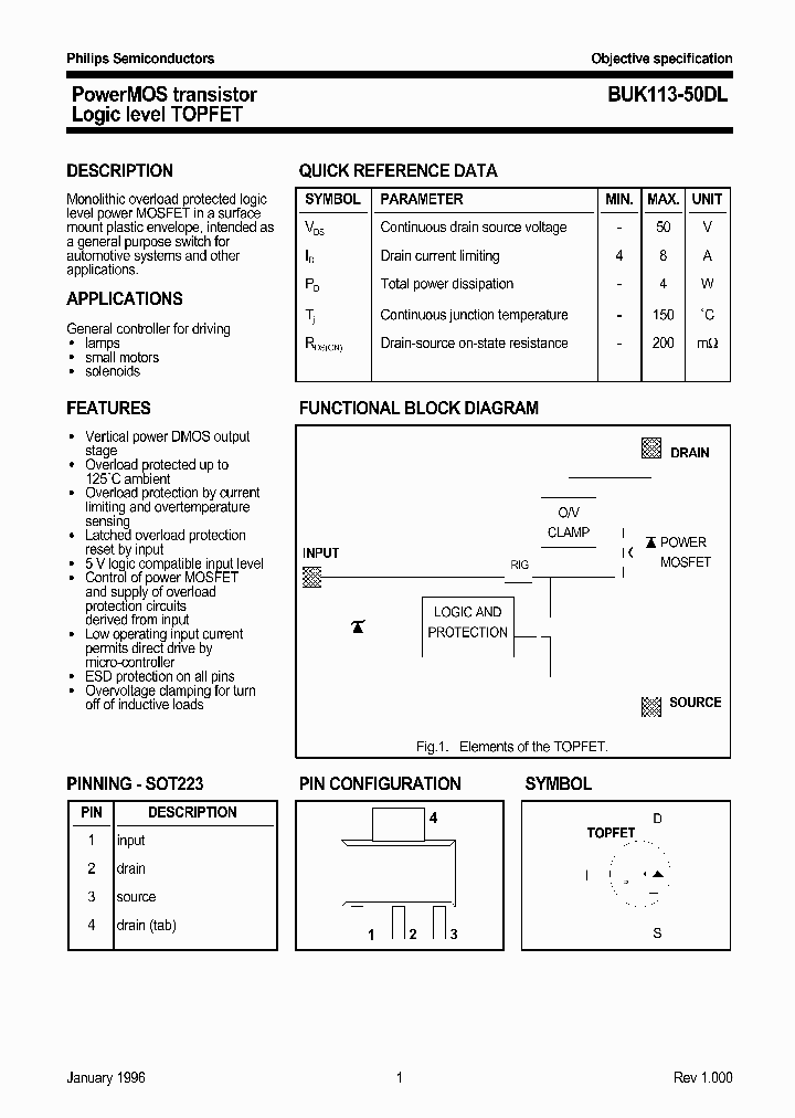 BUK113-50DL_834295.PDF Datasheet