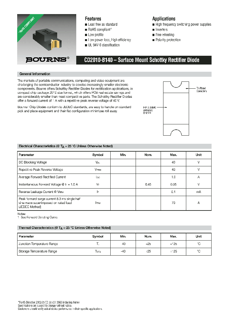 CD2010-B140_927040.PDF Datasheet