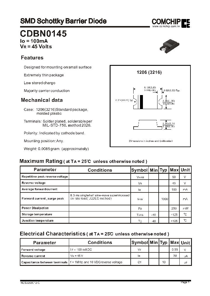 CDBN0145_846053.PDF Datasheet