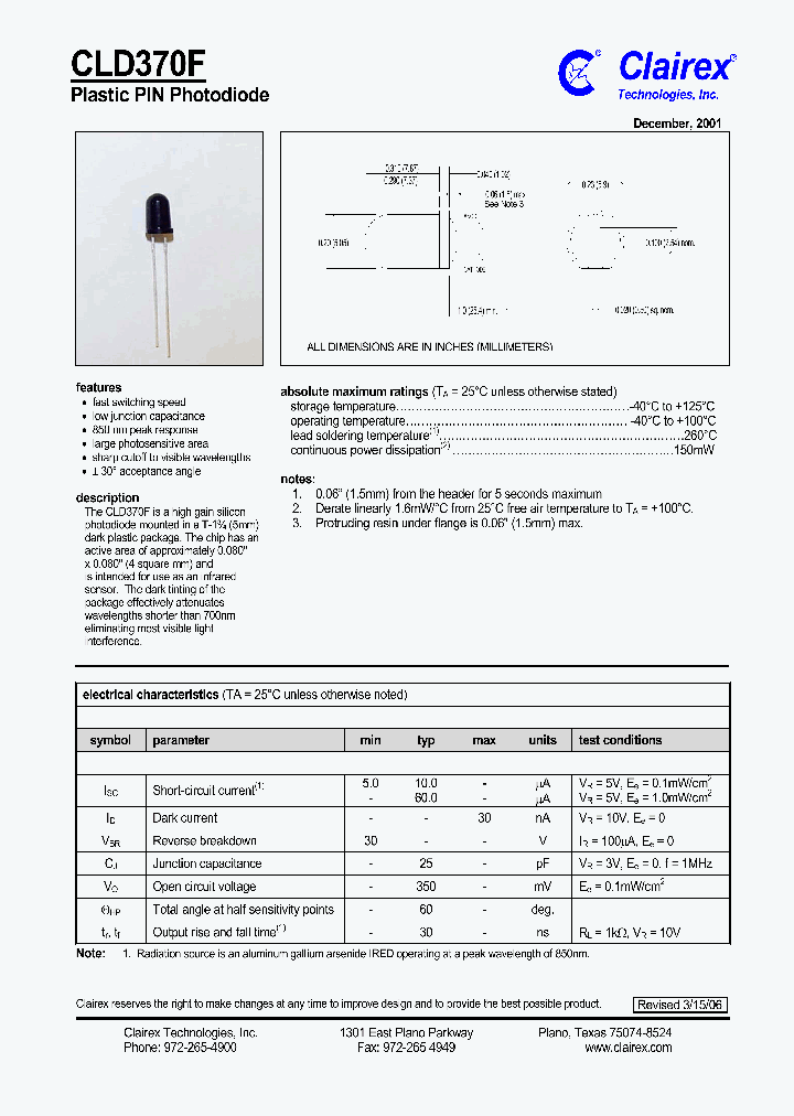CLD370F_830963.PDF Datasheet