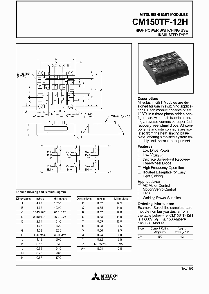 CM150TF-12H_882773.PDF Datasheet