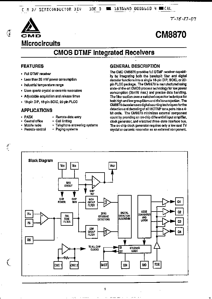 CM8870DI_909225.PDF Datasheet