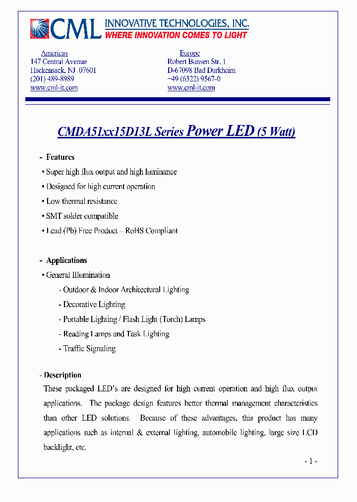 CMDA51CB15D13L_686826.PDF Datasheet
