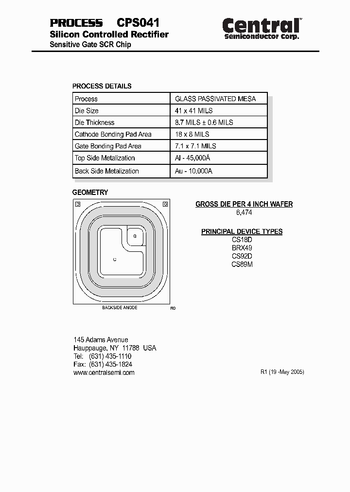 CPS041_636165.PDF Datasheet