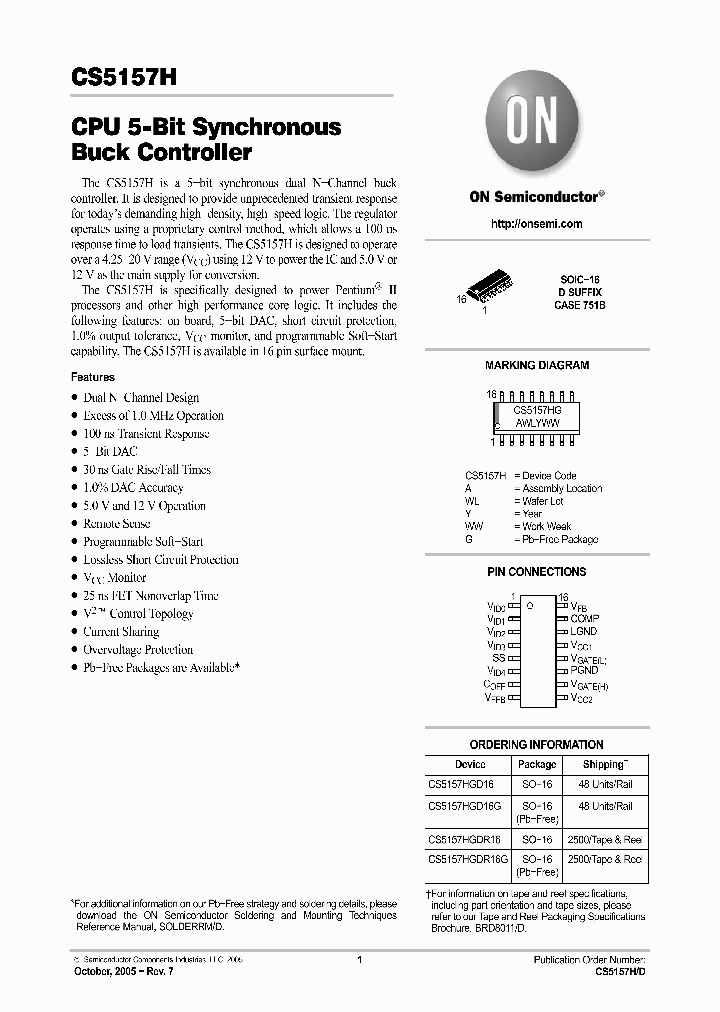 CS5157HGDR16G_740134.PDF Datasheet