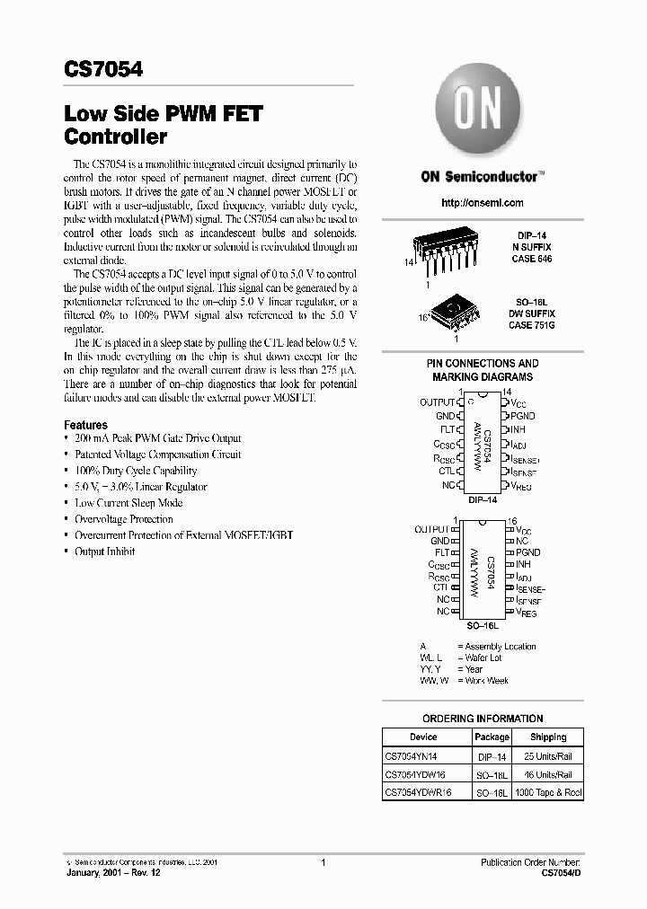 CS7054YDW16_740216.PDF Datasheet