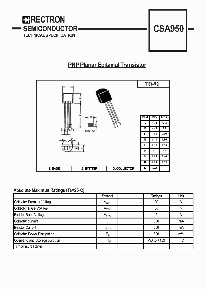 CSA950_1017660.PDF Datasheet