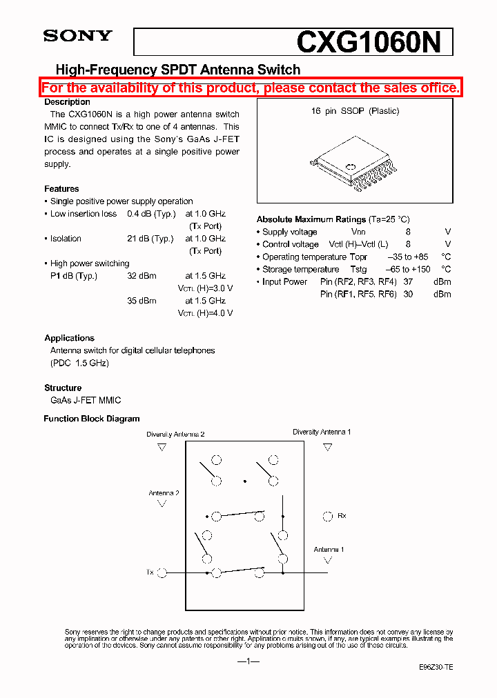 CXG1060N_869044.PDF Datasheet