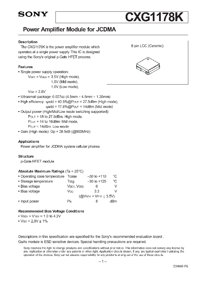 CXG1178K_1016251.PDF Datasheet