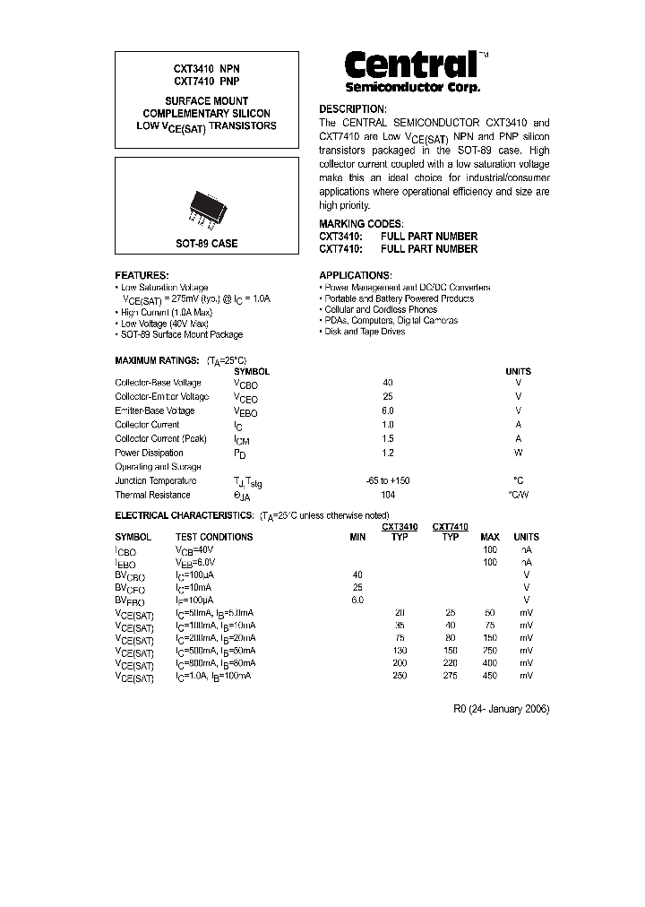 CXT7410_635530.PDF Datasheet