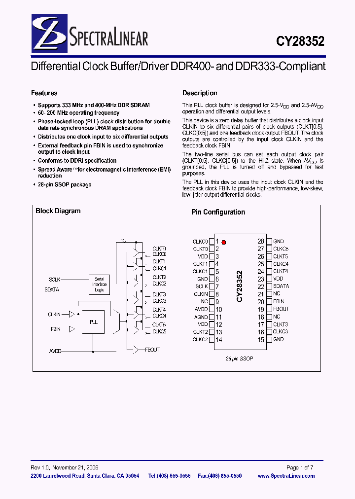 CY28352_929940.PDF Datasheet
