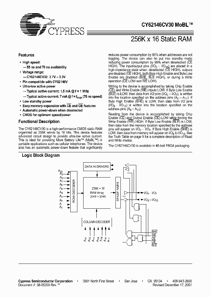 CY62146CV30LL-55BVI_874300.PDF Datasheet