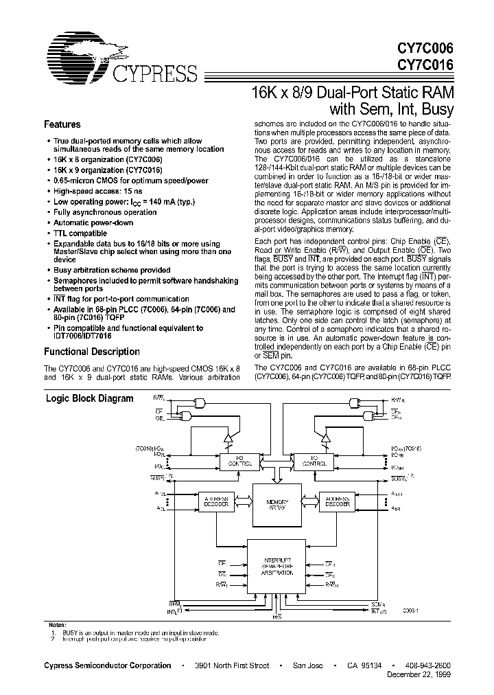 CY7C016-25AI_806045.PDF Datasheet