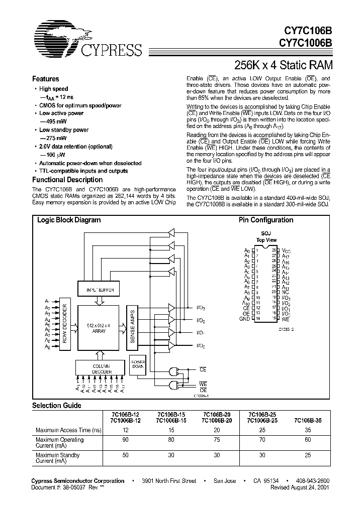 CY7C106B-15VC_806069.PDF Datasheet