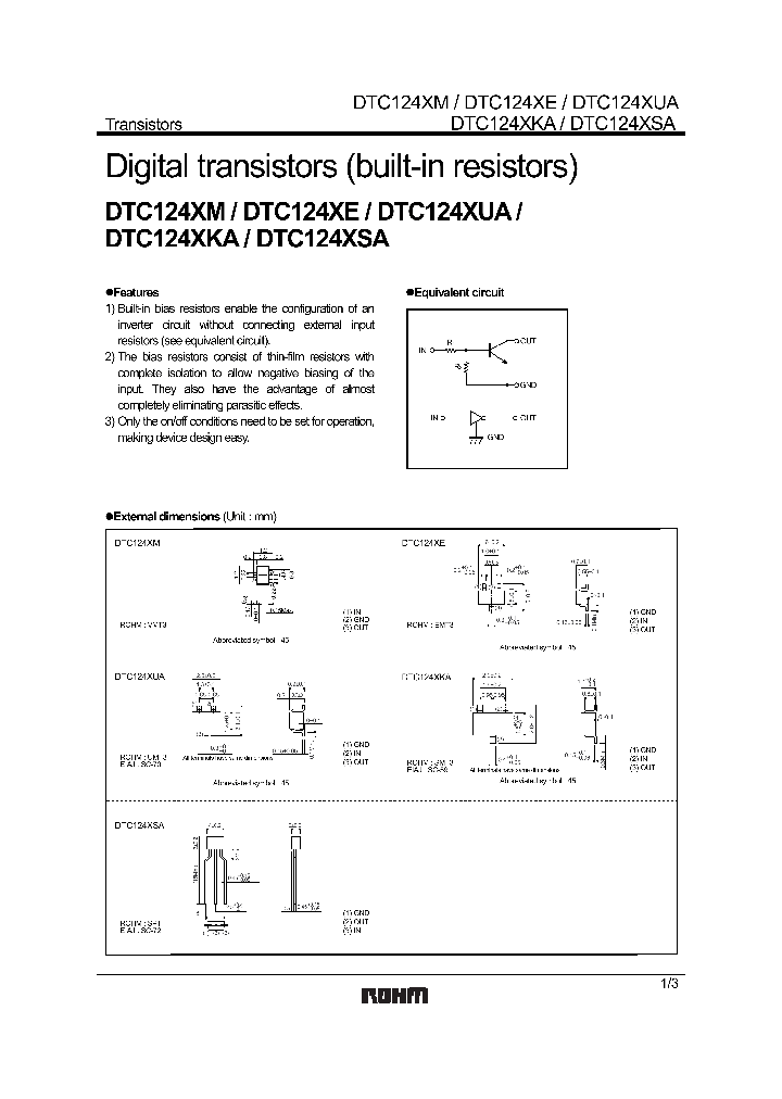 DTC124XKA_919172.PDF Datasheet