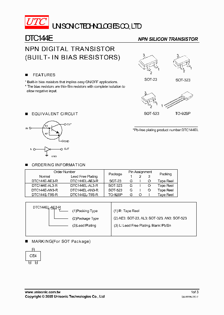 DTC144E-AL3-R_745825.PDF Datasheet