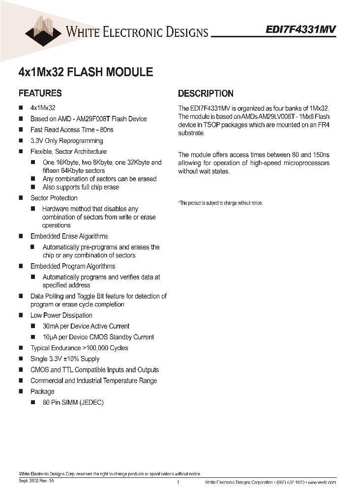 EDI7F4331MV80BNC_655199.PDF Datasheet
