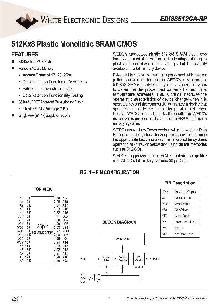 EDI88512CAXMB_654517.PDF Datasheet