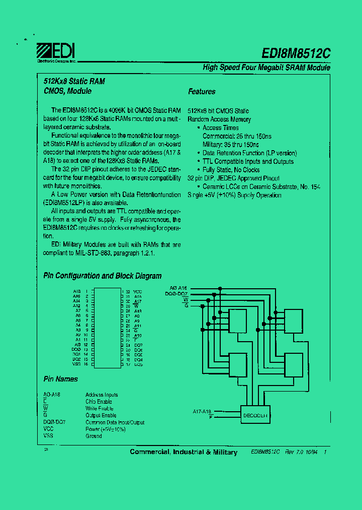 EDI8M8512C30C6B_631482.PDF Datasheet