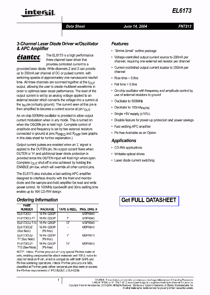 EL6173CU_786232.PDF Datasheet