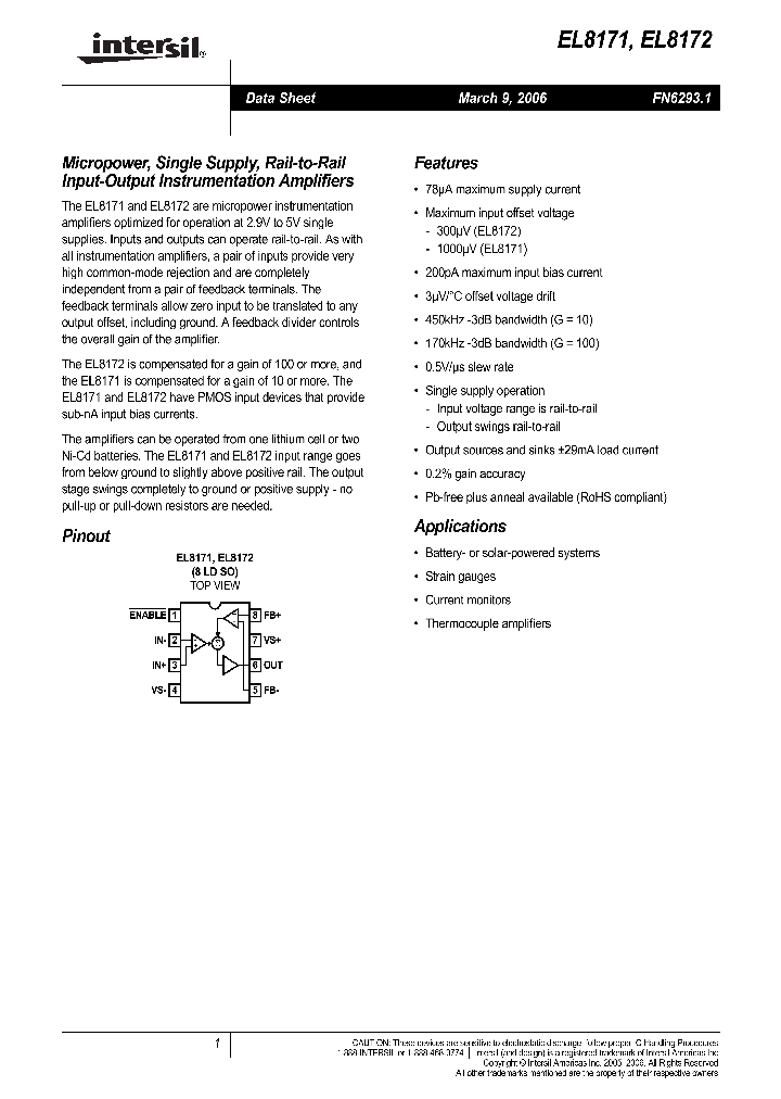 EL8172_902516.PDF Datasheet