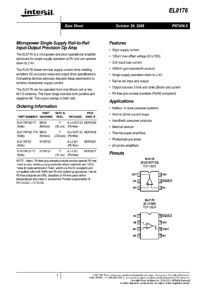 EL8176FWZ-T7_709799.PDF Datasheet