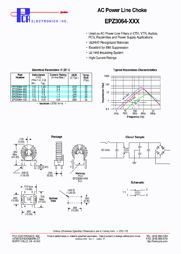EPZ3064-262_686306.PDF Datasheet