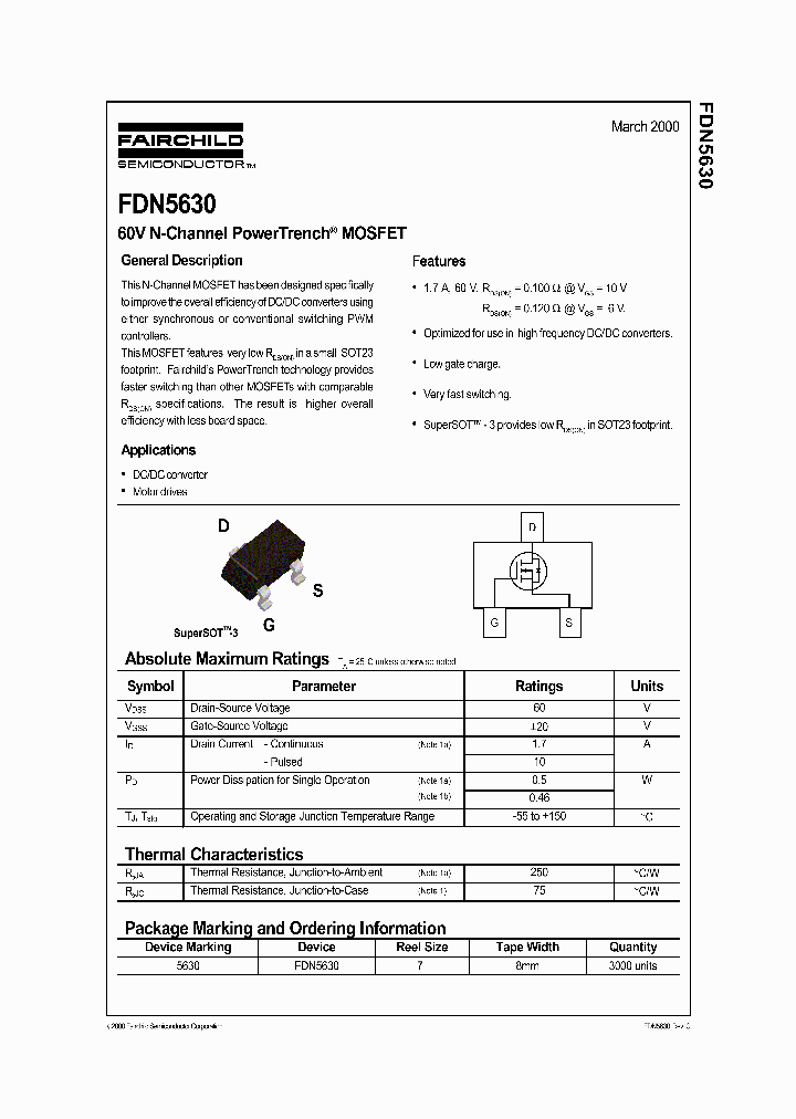 FDN5630_824614.PDF Datasheet