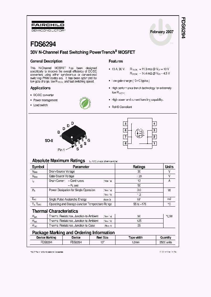 FDS629407_708218.PDF Datasheet