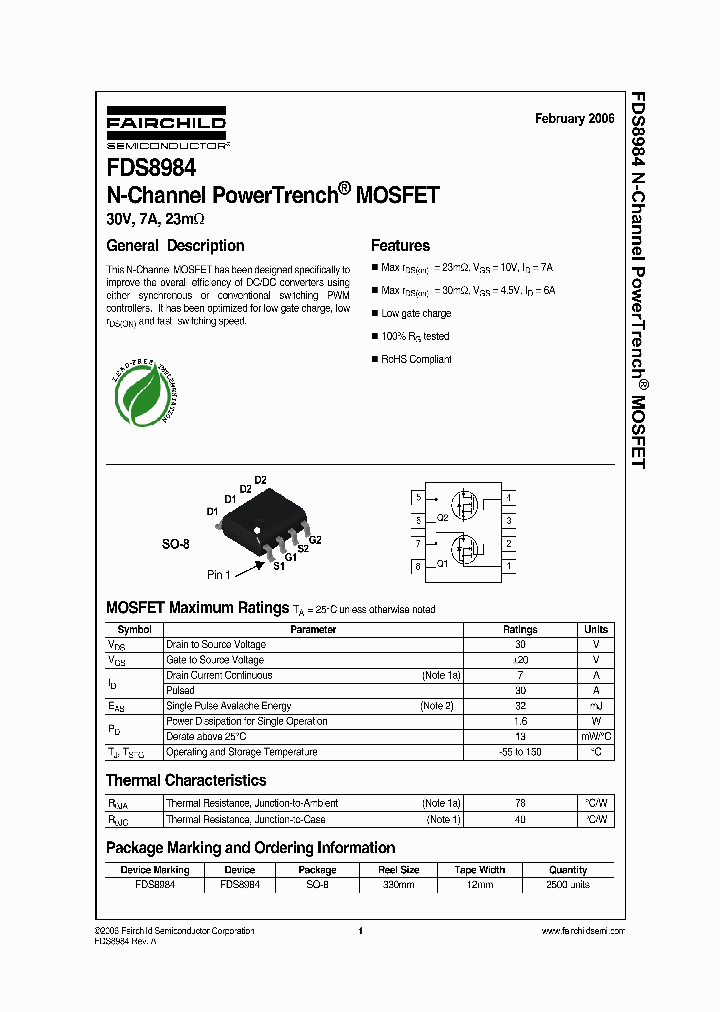 FDS8984_850971.PDF Datasheet