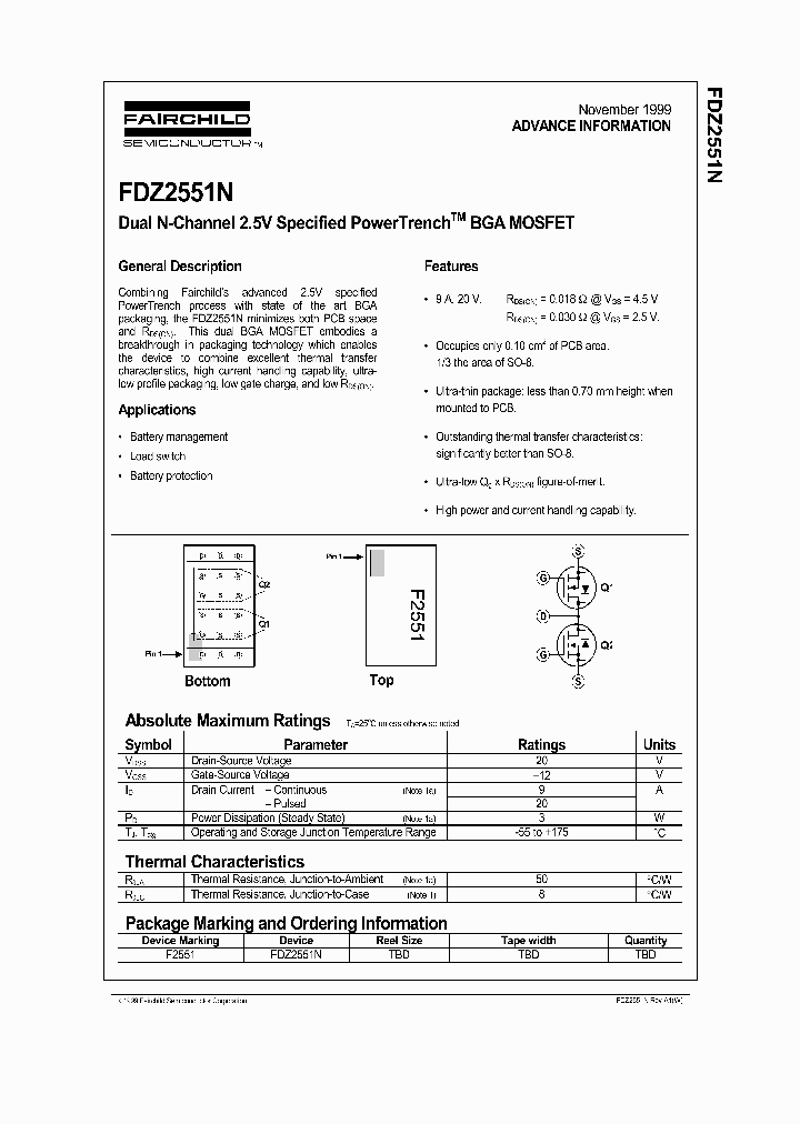 FDZ2551N_950672.PDF Datasheet