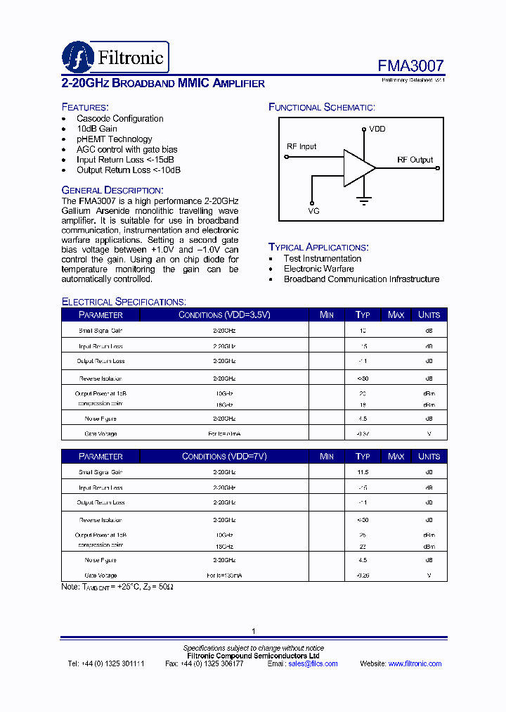 FMA3007_736098.PDF Datasheet