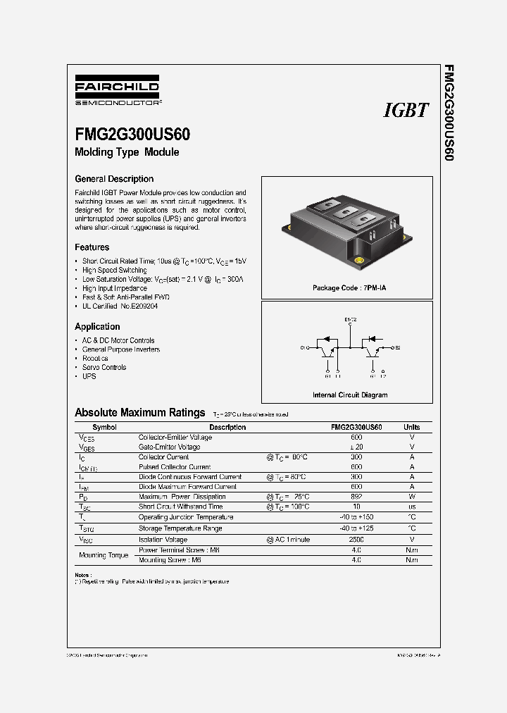 FMG2G300US60_1015682.PDF Datasheet