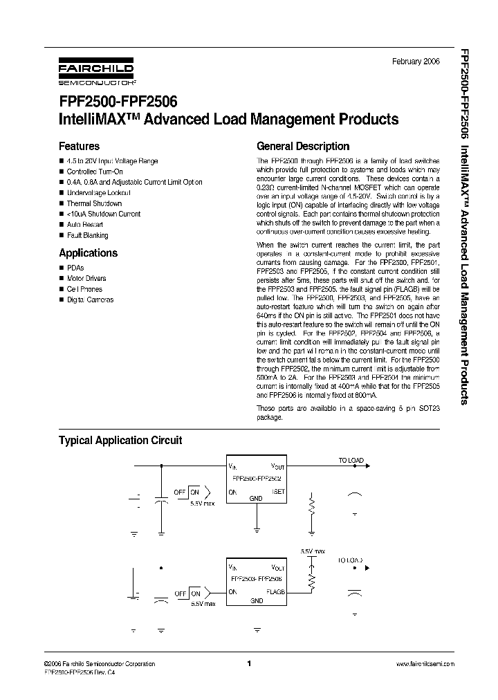 FPF2500_706735.PDF Datasheet