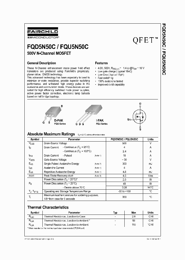 FQU5N50C_871237.PDF Datasheet