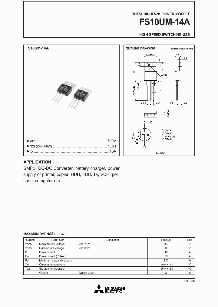 FS10UM-14A_1015850.PDF Datasheet