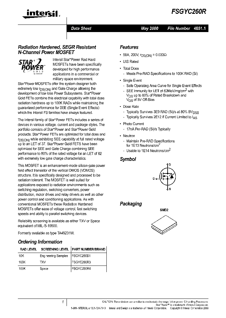 FSGYC260D1_956992.PDF Datasheet