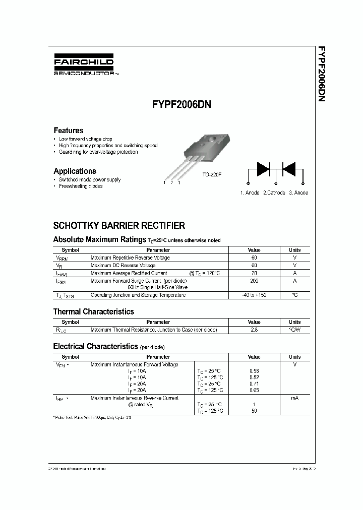 FYPF2006DN_1019890.PDF Datasheet