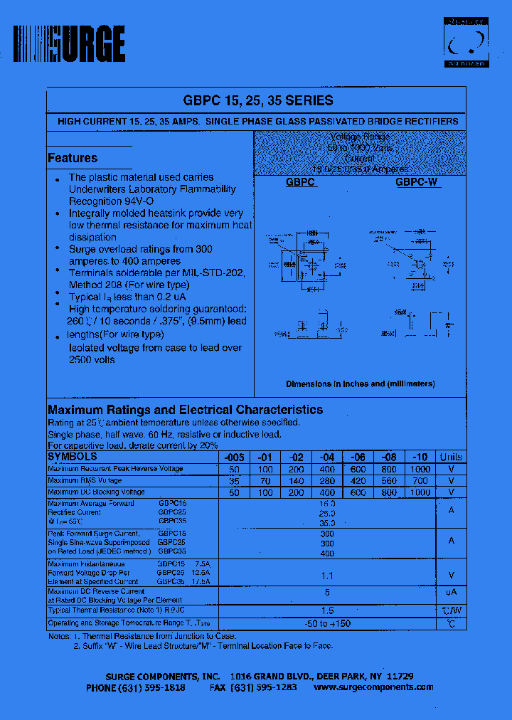 GBPC2501_833106.PDF Datasheet