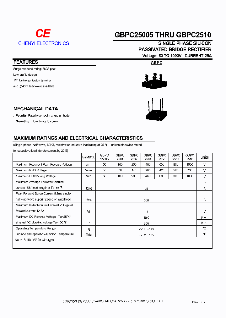 GBPC2501_833107.PDF Datasheet